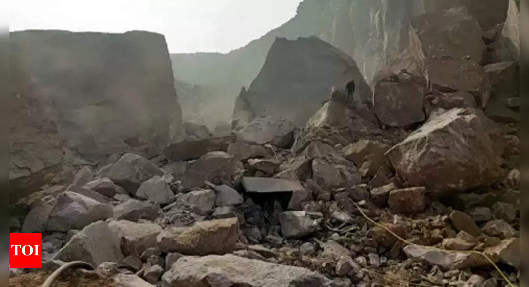Dadam Hill Sliding Haryana Mines Department To Meet On Wednesday