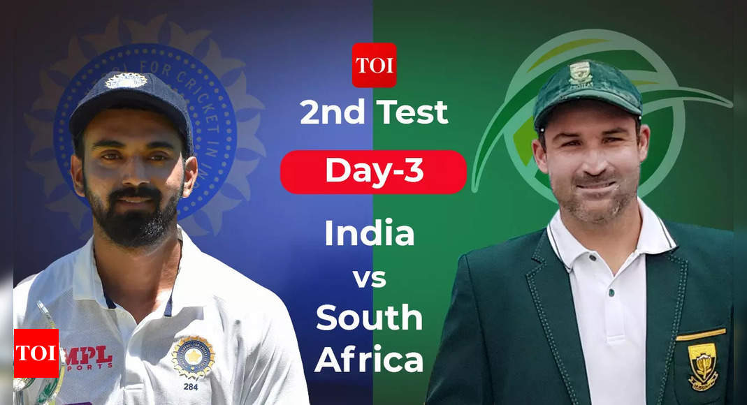 Live Cricket Score, IND vs SA, 2nd Test, Day 3: India look to bat into position of strength  – The Times of India : A positive-looking Cheteshwar Pujara was batting on 35 off 42 balls, alongside Ajinkya Rahane, who was unbeaten on 11.