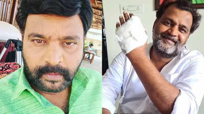 Vadinamma actor Prabhakar shares a video of his hand burn; colleagues and fans wish for his speedy recovery