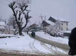 Kashmir Valley receives fresh snowfall