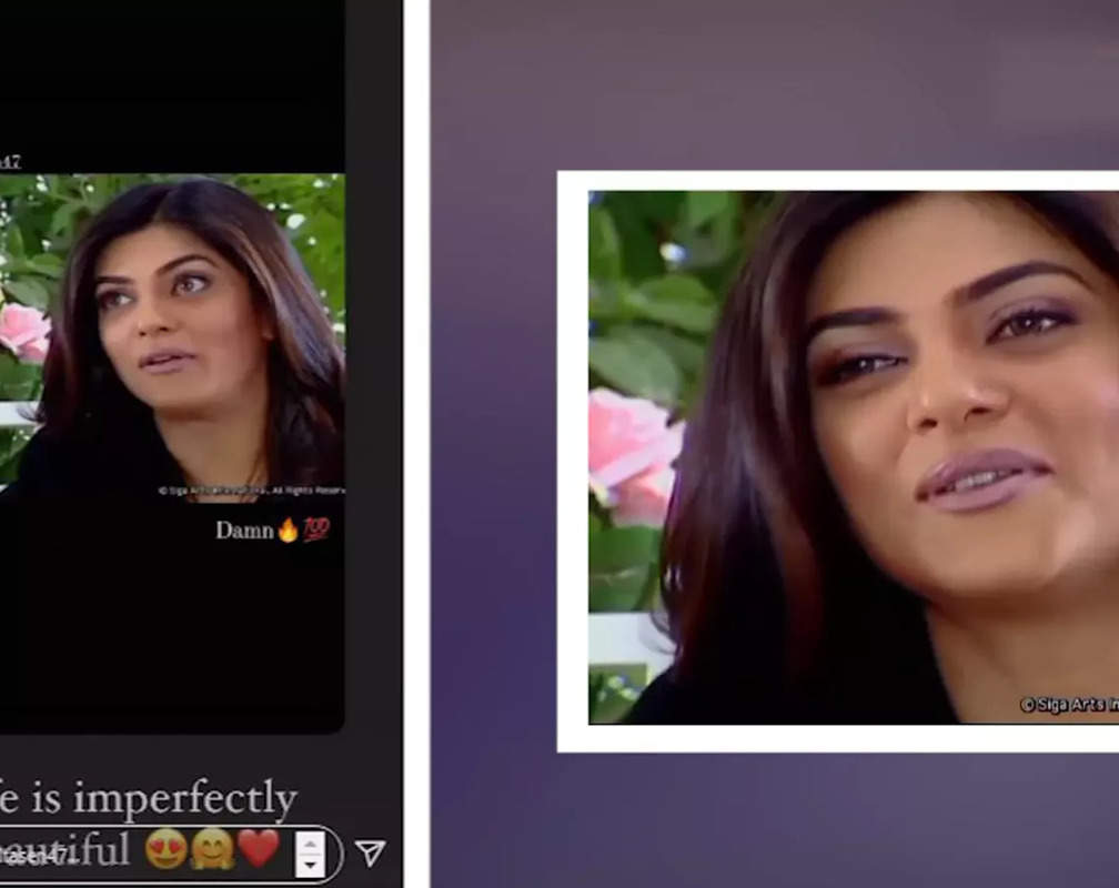
Sushmita Sen reacts to an old video of her talking about failure and not being perfect
