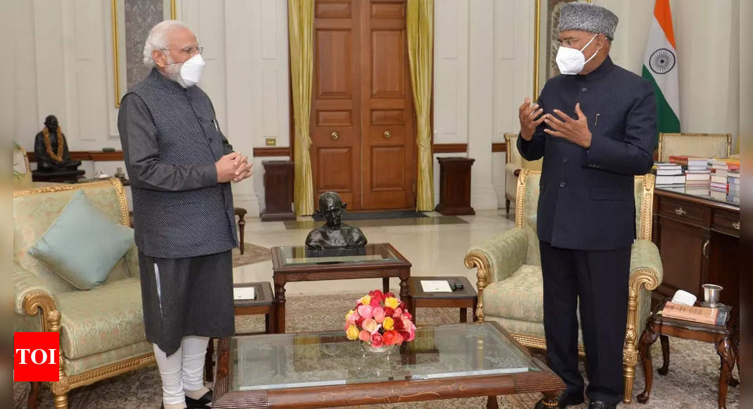 PM Modi briefs President Kovind on security breach during his Punjab visit