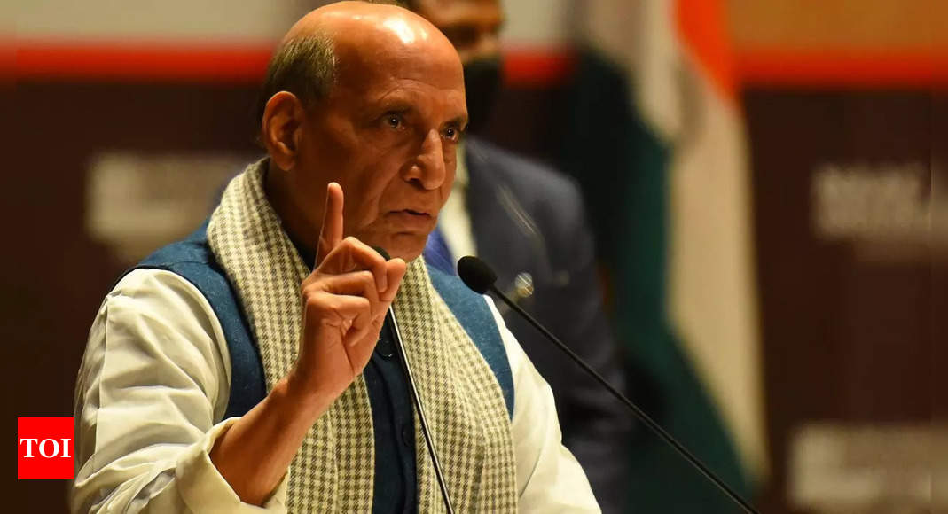 Rajnath Singh appeals to people not to forgive Congress for PM’s security breach