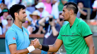 Nick Kyrgios wants to avoid Novak Djokovic if Serb gains Australian Open  reprieve | Tennis News - Times of India