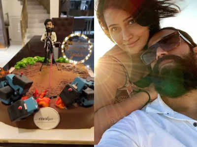 In Pictures: Radhika Pandit's special 'K.G.F' cake for hubby is the cutest thing on the internet