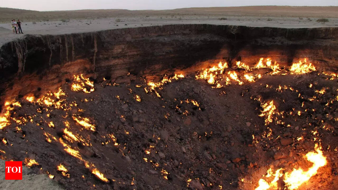 Turkmenistan plans to close its 'Gateway to Hell' - Times of India