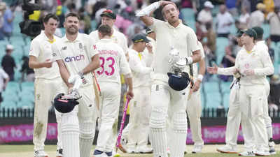 England last-wicket pair hang on to draw 4th Ashes Test vs Australia