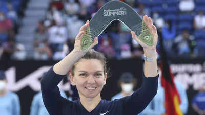 Simona Halep sends Australian Open warning with first title in 16 months