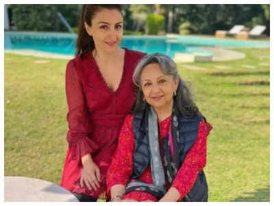 Soha Ali Khan recalls her experience of working with Sharmila Tagore; calls it 'terrifying'