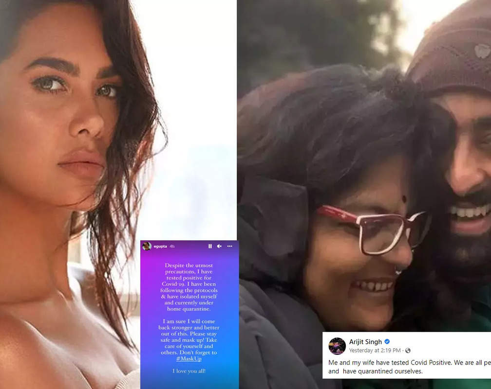 
Actress Esha Gupta, singer Arijit Singh and wife test positive for COVID-19
