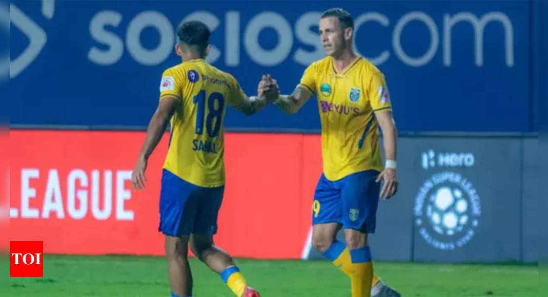 ISL: Vazquez volley propels Kerala Blasters to the top | Football News – Times of India