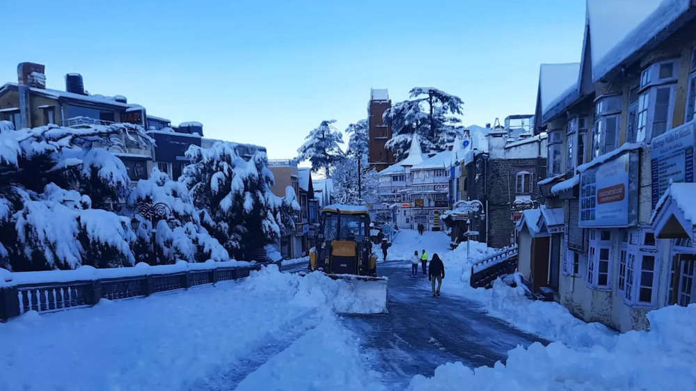 In pics: Fresh snowfall turns several parts of North India white
