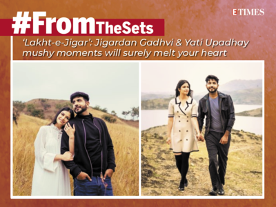 #FromTheSets of 'Lakht-e-Jigar': Jigardan Gadhvi & Yati Upadhyay's mushy moments will surely melt your heart