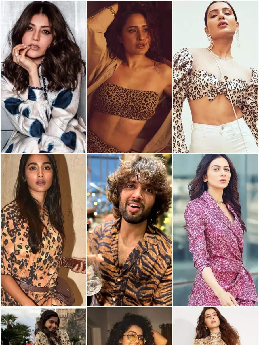 Tollywood celebs who look on the prowl in animal prints