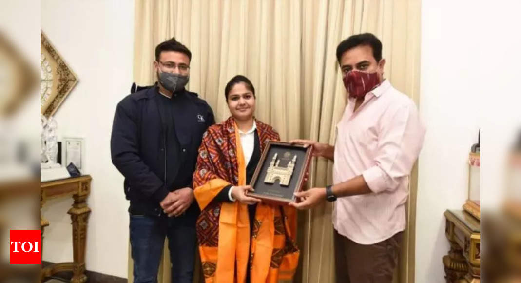 KTR extends support to chess champ Malika