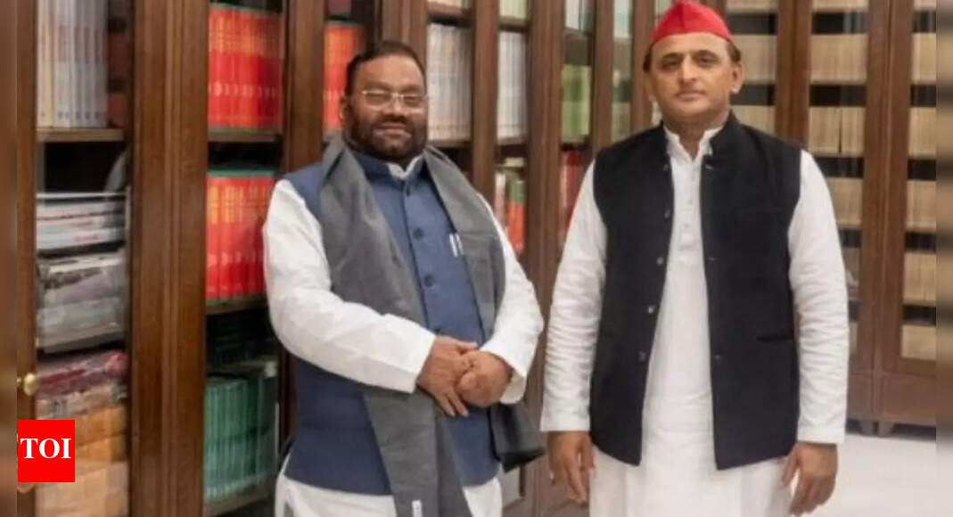 UP minister Swami Prasad Maurya quits BJP, joins SP