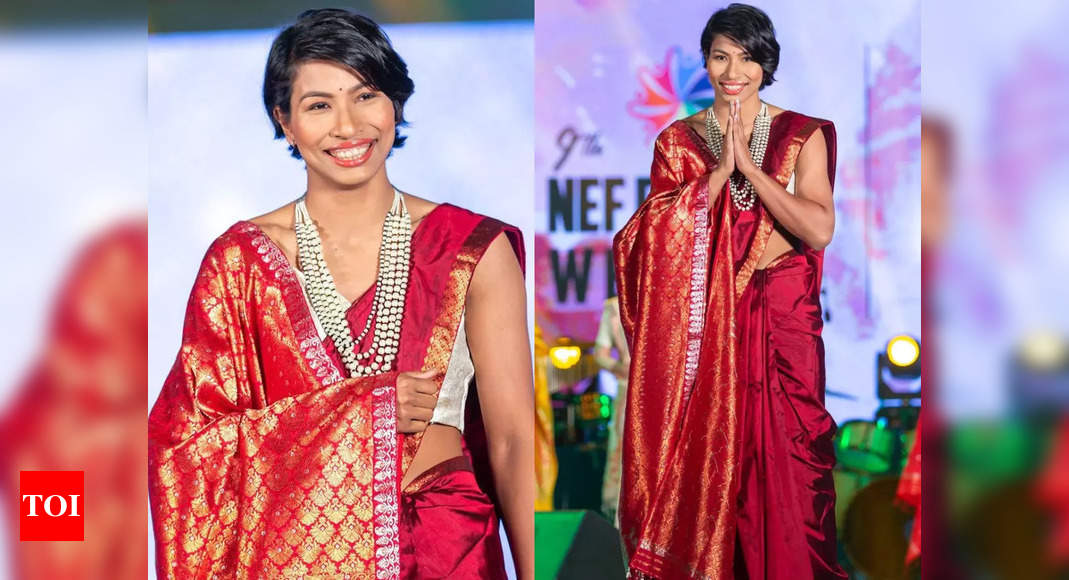 Olympic medallist Lovlina Borgohain owns the ramp at North East Festival – Times of India