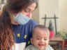 Aditi Shirwaikar Malik's little baby fights the virus