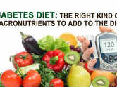 Diabetes diet: The right kind of macronutrients to add to the diet