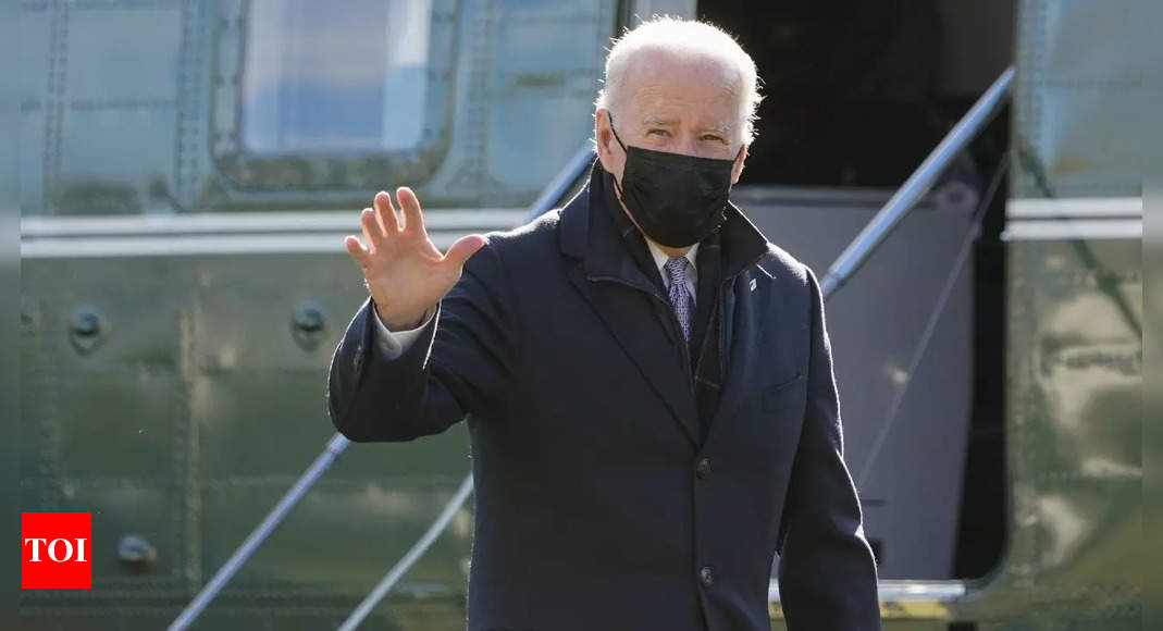 Biden says US is on the right track in fight against Covid-19