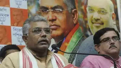 BJP leader Dilip Ghosh stopped from campaigning by police for 'flouting' Covid norms