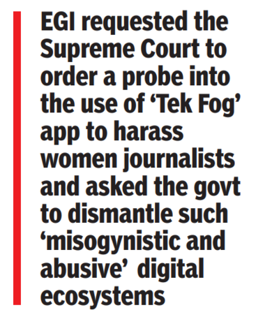 Editors Guild slams trolling of women journos critical of govt
