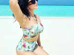 Sunny Leone casts a spell with her new mesmerising pictures in a floral bikini