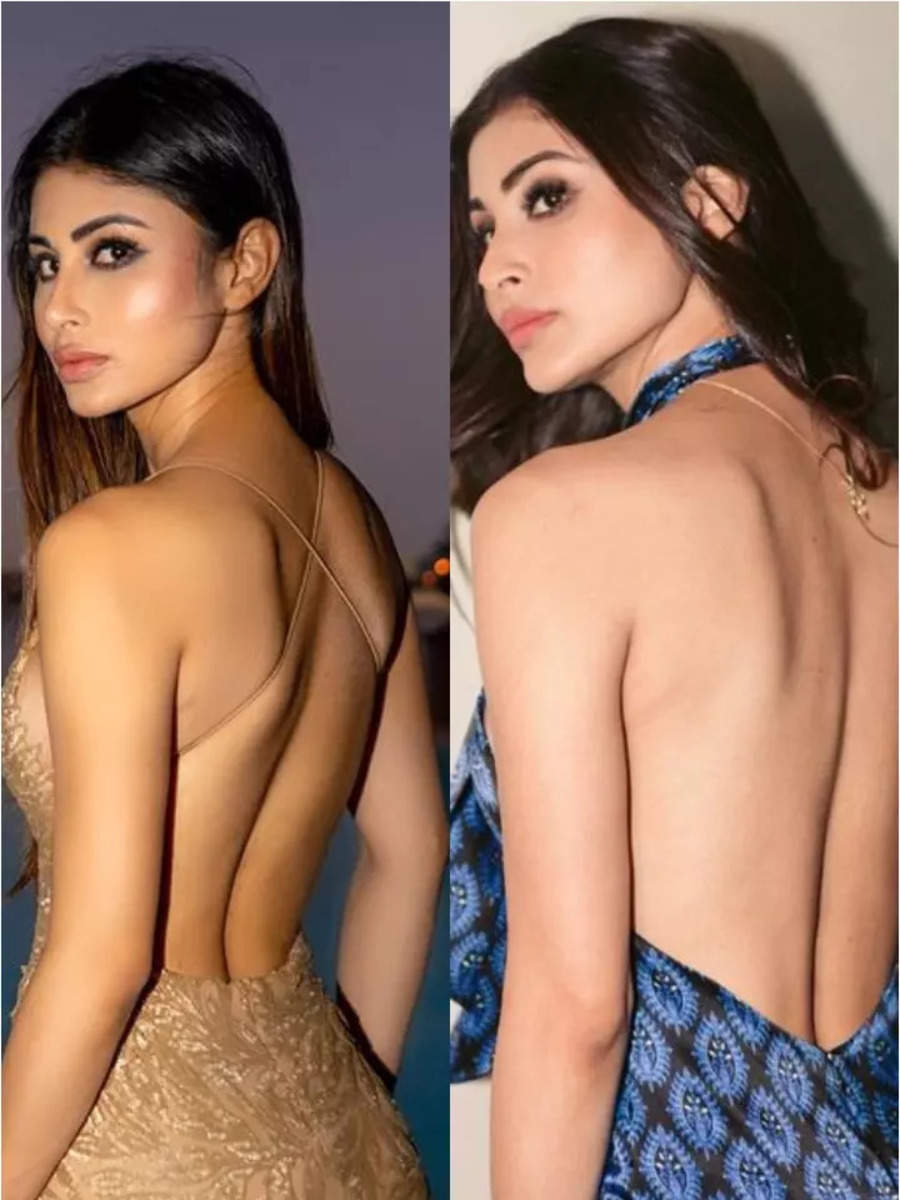 Times Mouni Roy slayed in backless outfits | Times of India