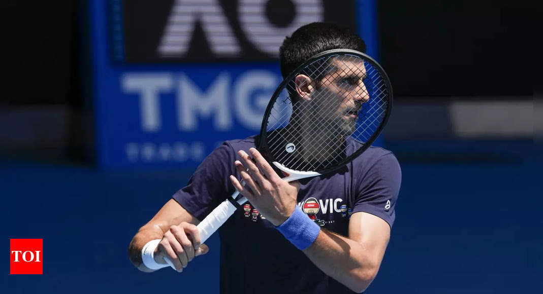 Australian Open: Djokovic facing hostility, cold start at Melbourne Park | Tennis News – Times of India