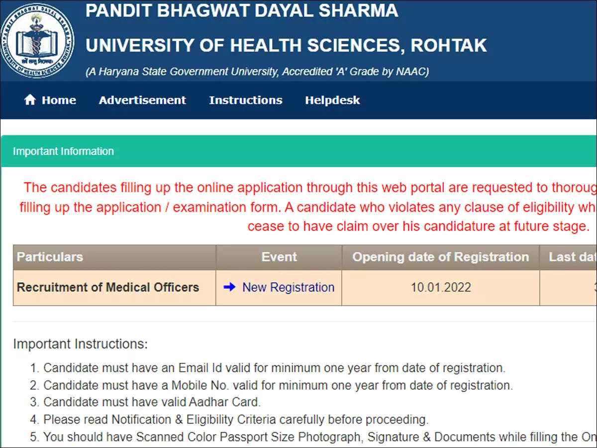 Schedule 5 Instructions 2022 Haryana Health Department: Haryana Health Department Recruitment 2022:  Apply Online For 890 Mo Posts - Times Of India