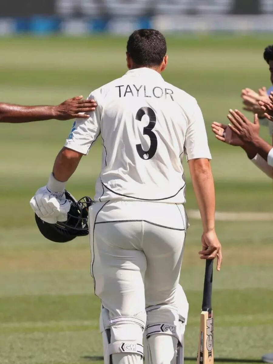 Some special moments from Ross Taylor's last Test match | Times Now