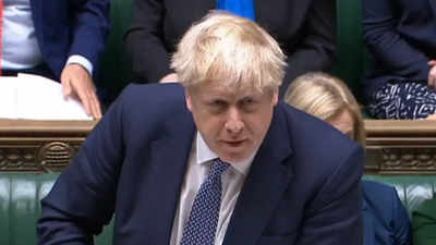 UK PM Boris Johnson apologizes for attending lockdown gathering