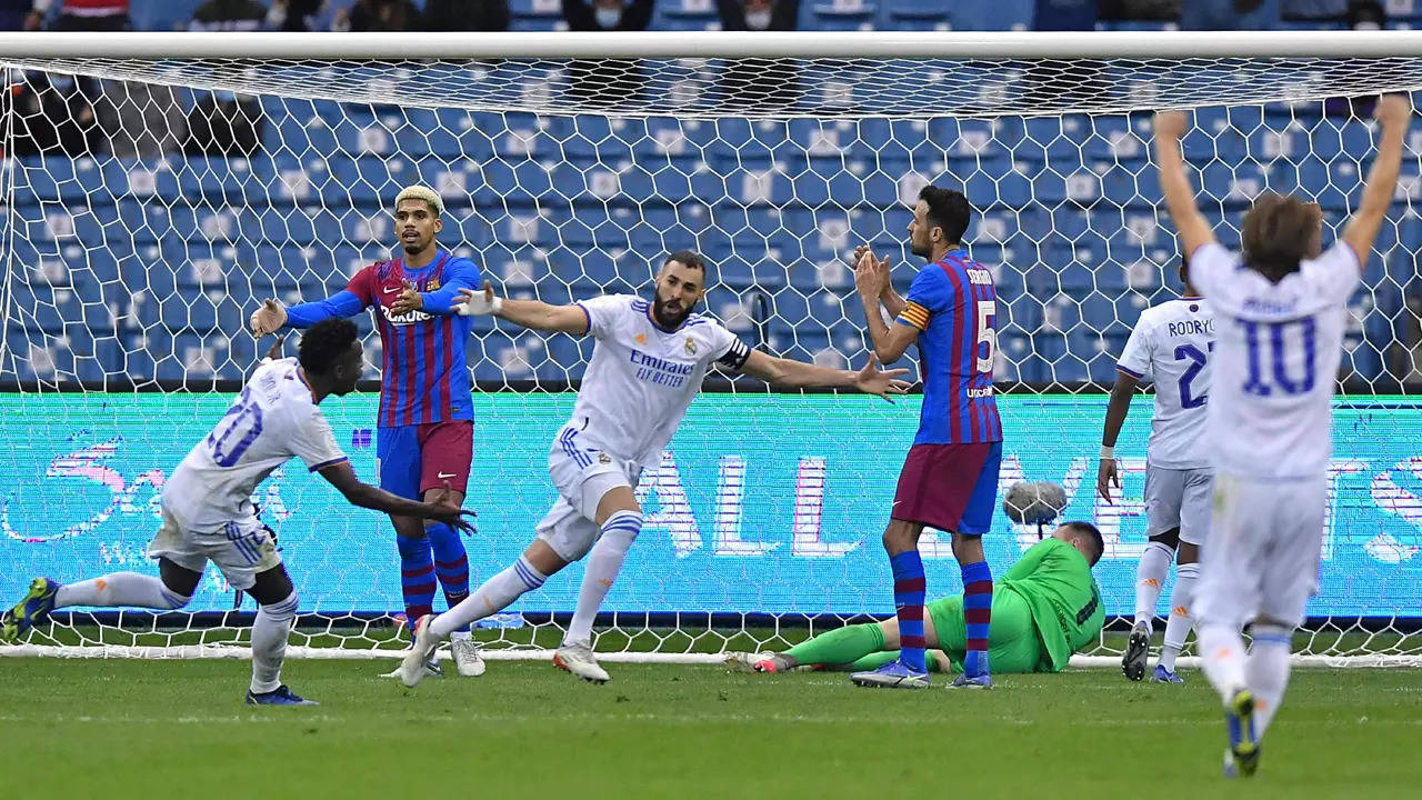 Real Madrid reaches Spanish Super Cup final after thrilling extra time win  over Atlético Madrid