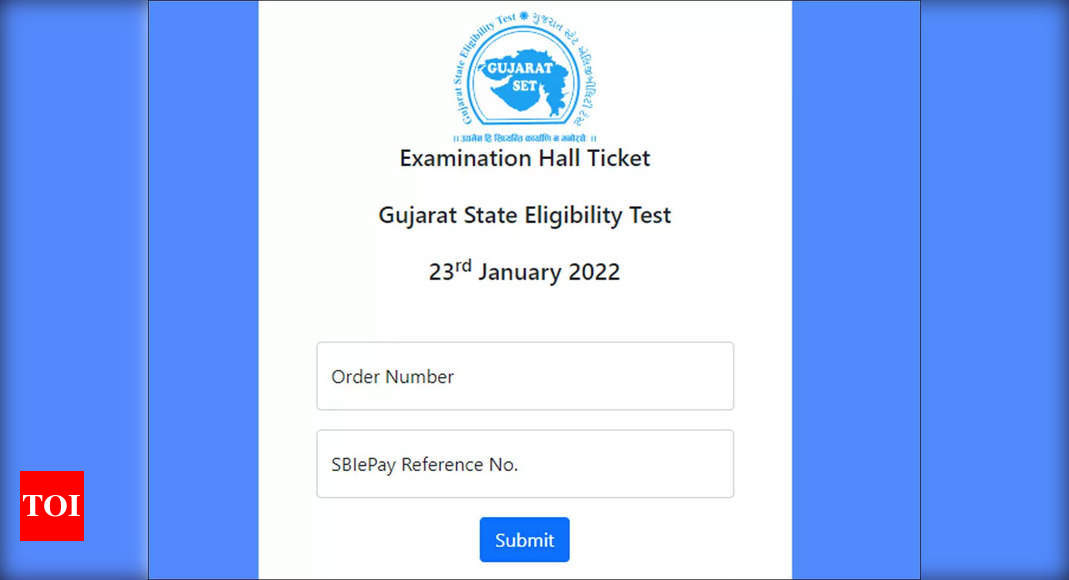 GSET Hall Ticket 2021 released, download here