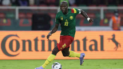 Cameroon39s Vincent Aboubakar bucks trend as goal drought mars Africa Cup of  Nations  Football News - Times of India