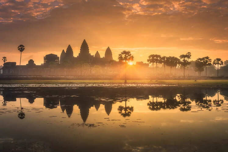 Whisper your secrets at the Angkor Wat