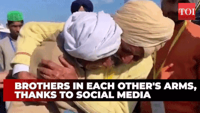 Viral: Separated 74 years ago, the Kartarpur Sahib corridor sees brothers reunite