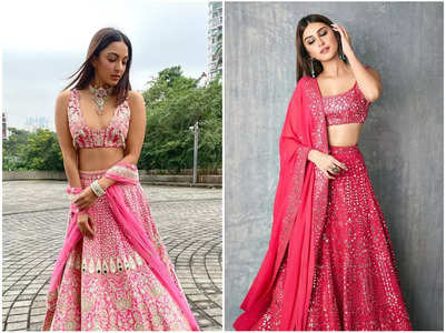 Actresses who embrace pink in ethnic outfits