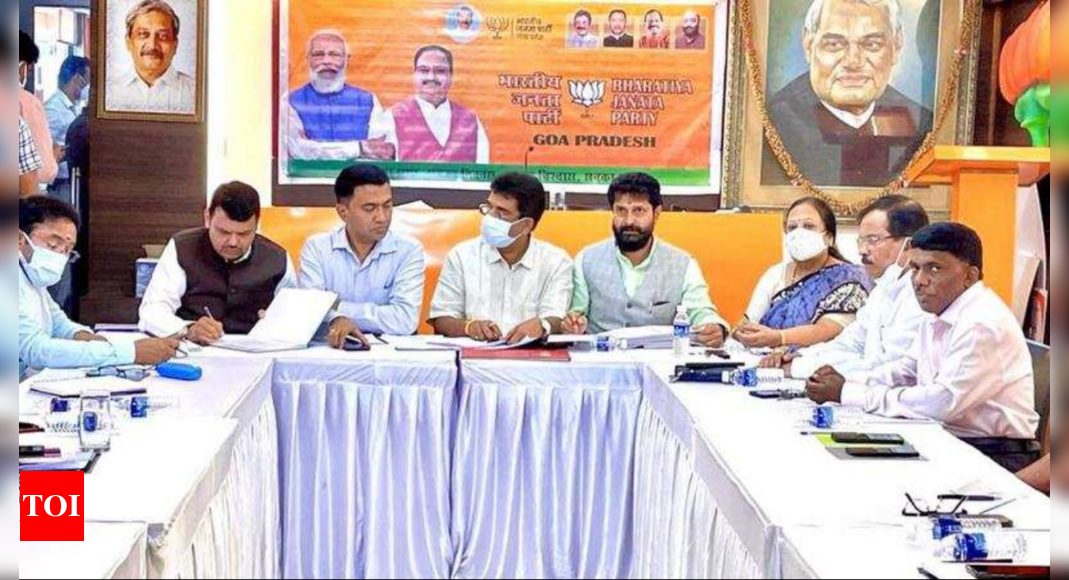 Goa: BJP to contest 38 seats, may name poll candidates on Sunday | Goa ...