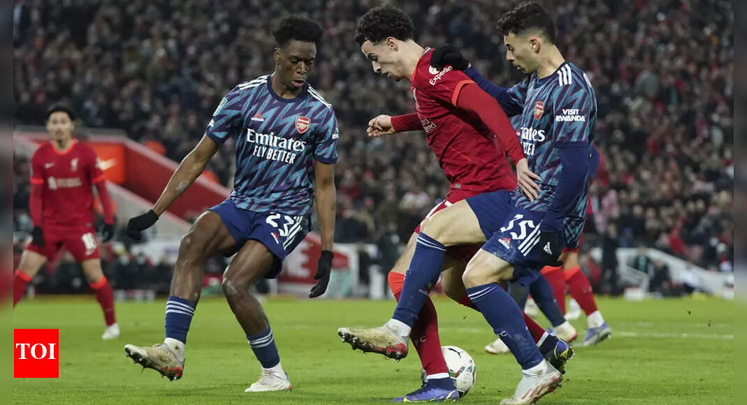 Toothless Liverpool held by 10-man Arsenal in League Cup semi ...