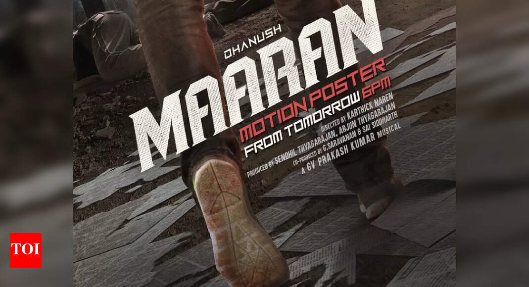 Big announcement! Dhanush’s ‘Maaran’ to premiere directly on OTT ...