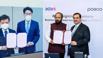 Posco, Adani join hands for $5 billion steel project in Gujarat