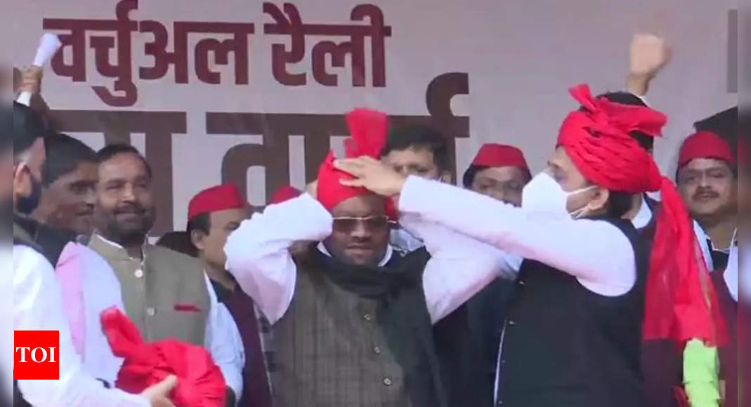 Ex Up Ministers Swami Prasad Maurya Dharam Singh Saini Join Samajwadi