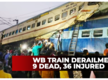 
WB train derailment: Death toll rises to 9, Railway minister conducts inspection

