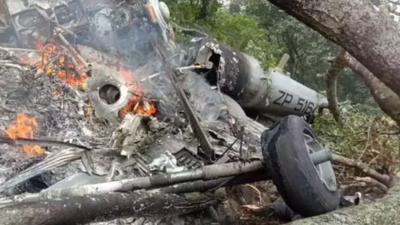 CDS chopper crash: Probe panel rules out mechanical failure, blames 'spatial disorientation' of pilot