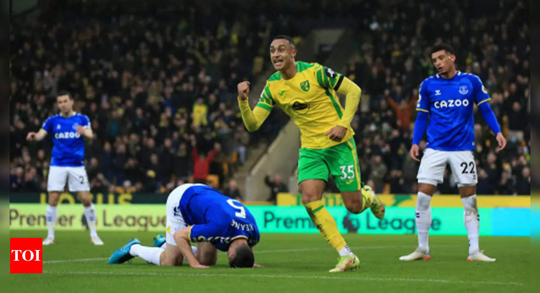 EPL: Norwich City off the bottom with win over Everton | Football News – Times of India