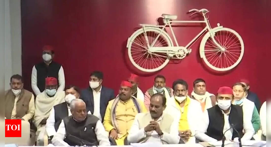 Ex-BJP minister Dara Singh Chauhan joins Samajwadi Party