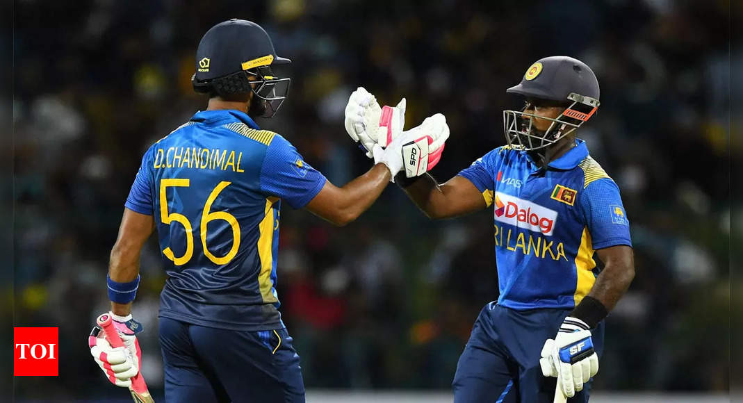 Sri Lanka beat Zimbabwe by five wickets in first ODI | Cricket News – Times of India