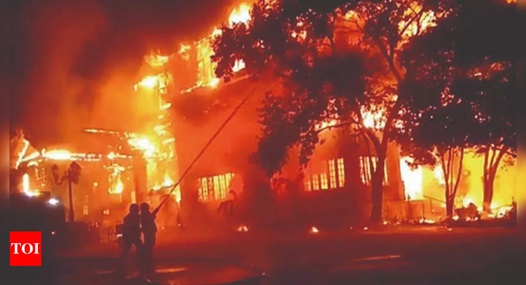Telangana's Secunderabad Club ravaged by fire