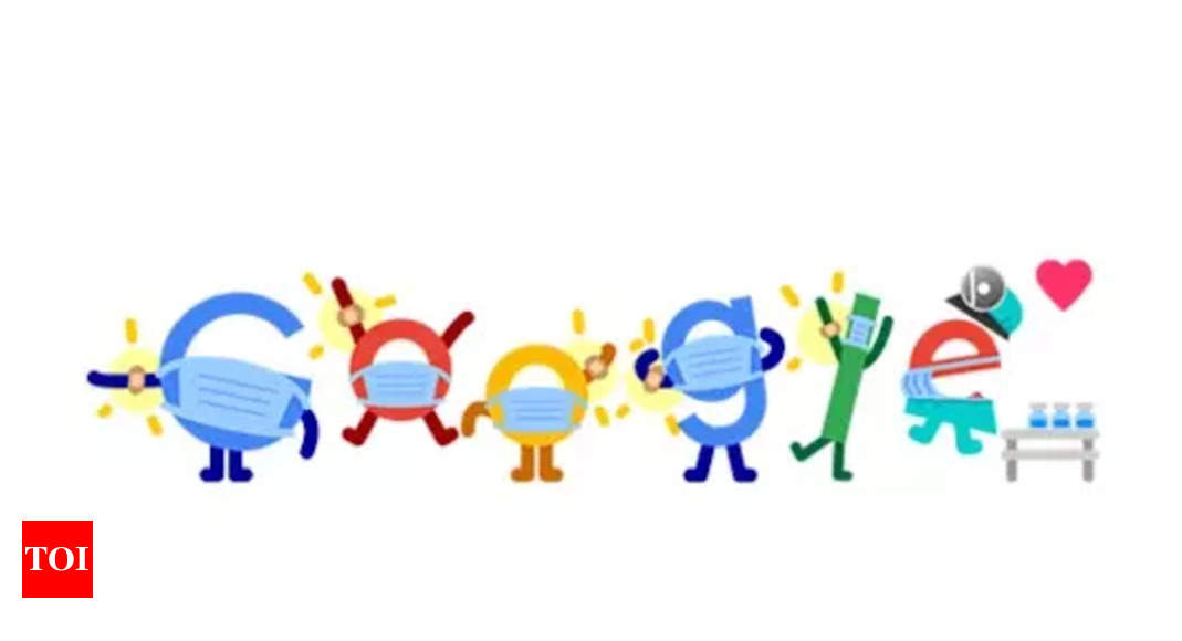 Google doodles a Covid-19 message for users